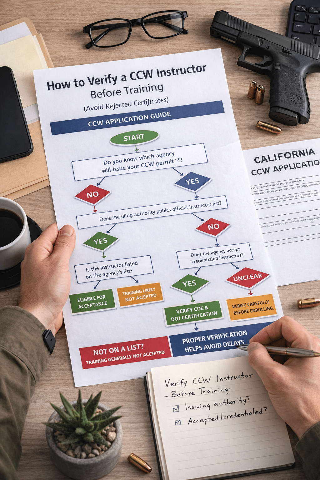 How to Verify a CCW Instructor Before Training