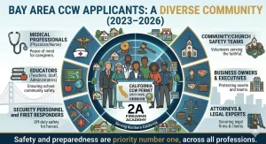 Professional backgrounds of CCW students including doctors lawyers and business owners